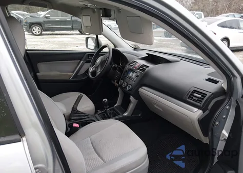 2015 Subaru Forester 2.5I from USA, damaged, VIN JF2SJAAC9FG463440